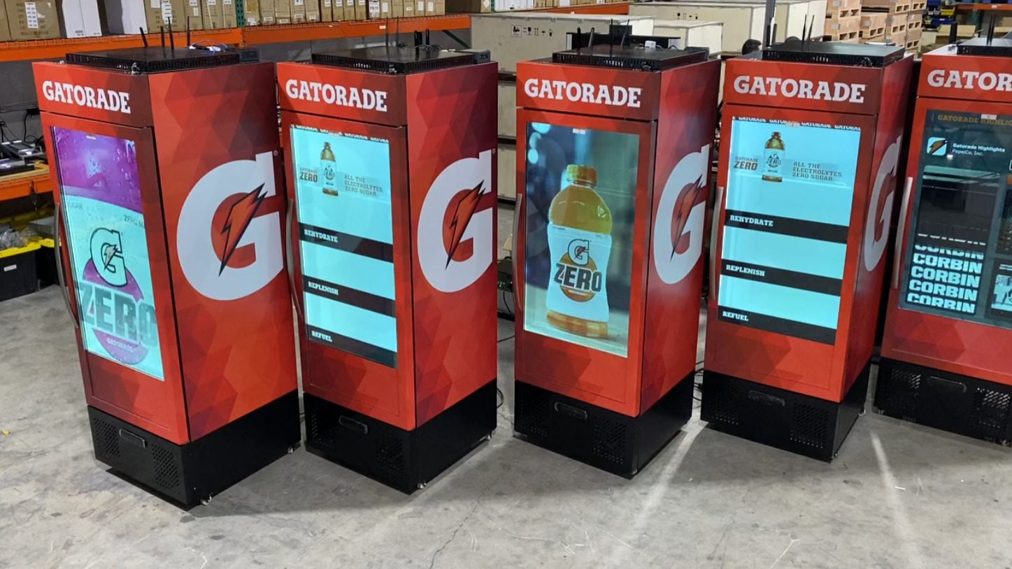 Gatorade Smart Fridge